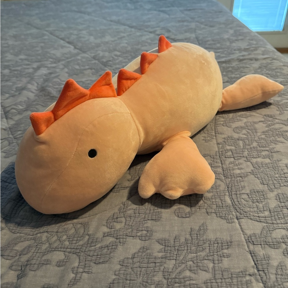 Pillow Fort Pink Dino